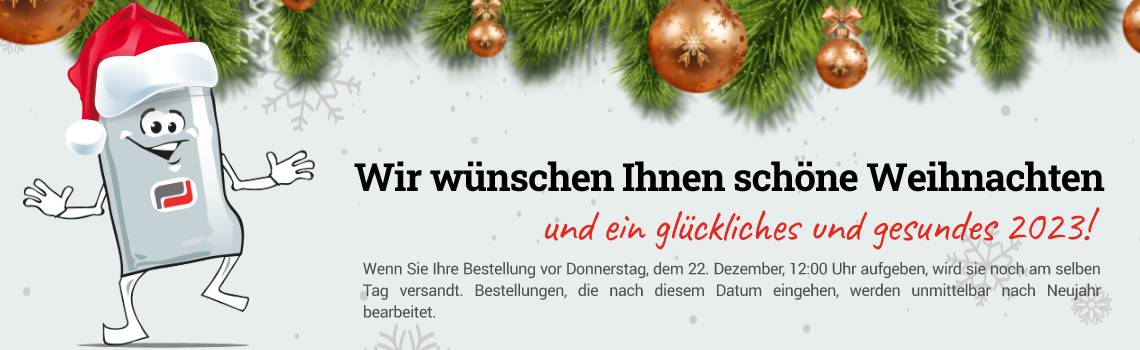 Angepasste Lieferzeiten während der Feiertage